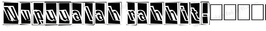 Nvpuualah rahhit字体转换